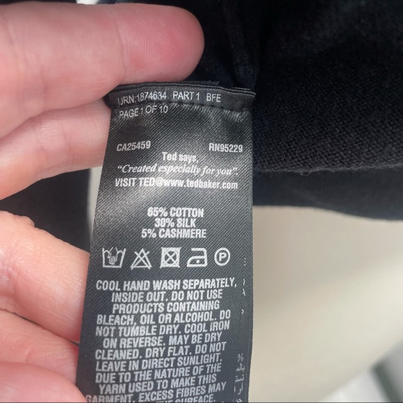 Ted Baker SHANI Opulent Orient Embroidered Sweater - Picture 8 of 12